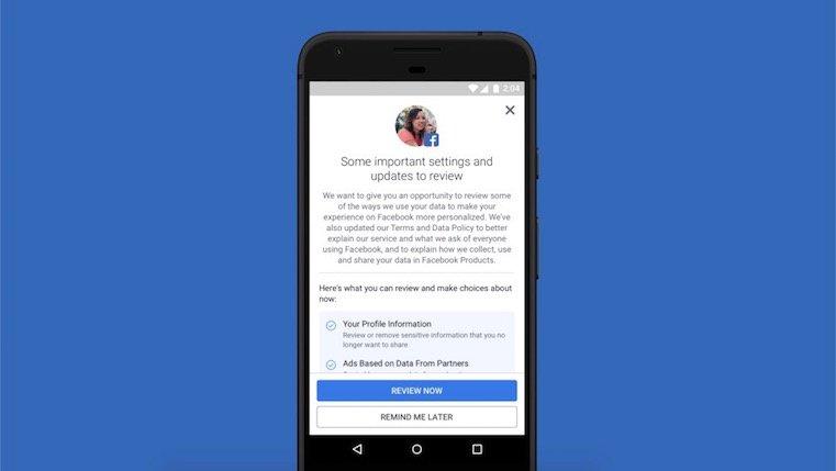 Facebook lanzará opciones de privacidad de la UE 'similares' para todos los usuarios